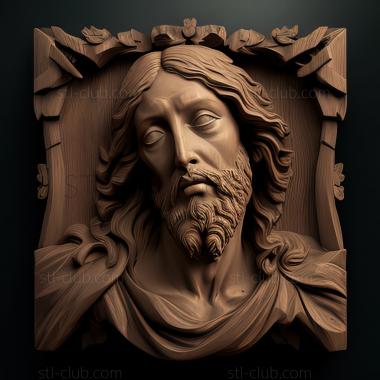 3D model st jesus (STL)